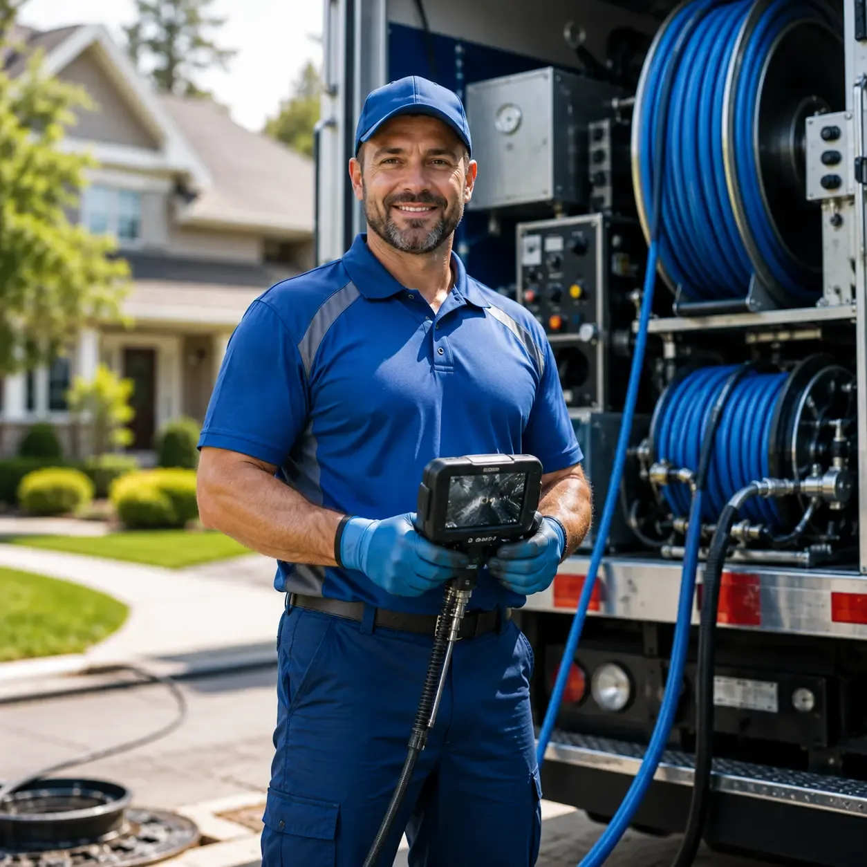 Local outdoor drain cleaning specialists in Rumford, RI